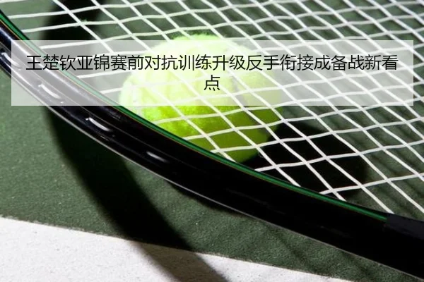 王楚钦亚锦赛前对抗训练升级反手衔接成备战新看点